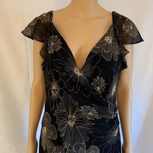 Maggy London Silk Floral Dress - 14